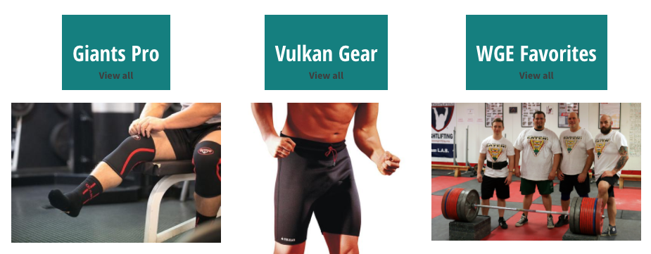 WGEfit Shop - All your fitness needs!